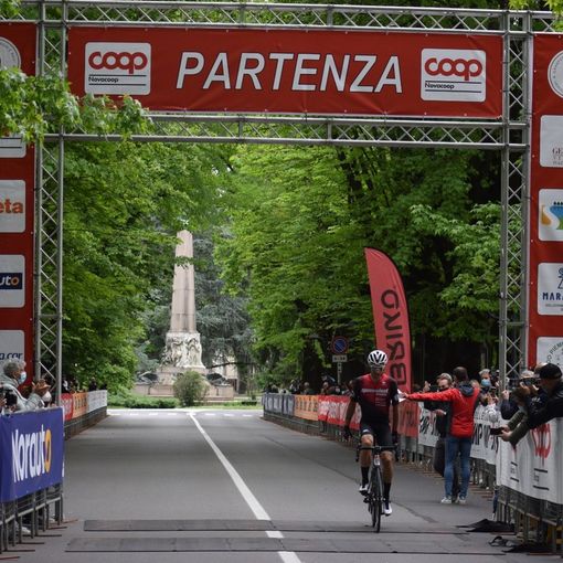 Granfondo Mangia e Bevi Vercelli Monferrato, successo per il biellese Michel Chocol nella Mediofondo