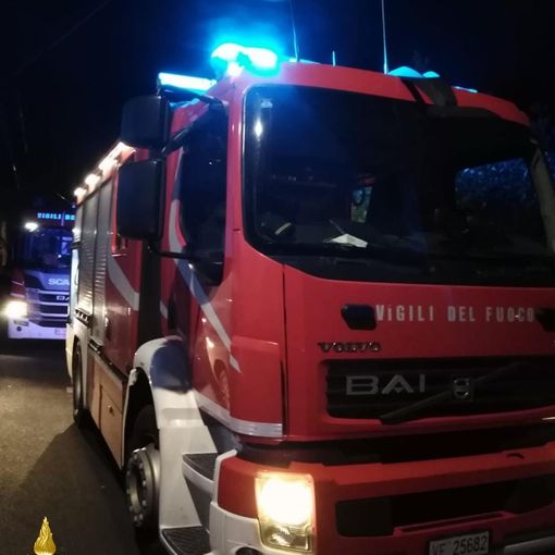 Gattinara: Fiamme in azienda edile. Diversi i danni provocati dall'incendio