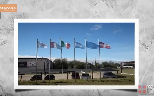 La bandiera del Piemonte nel mondo