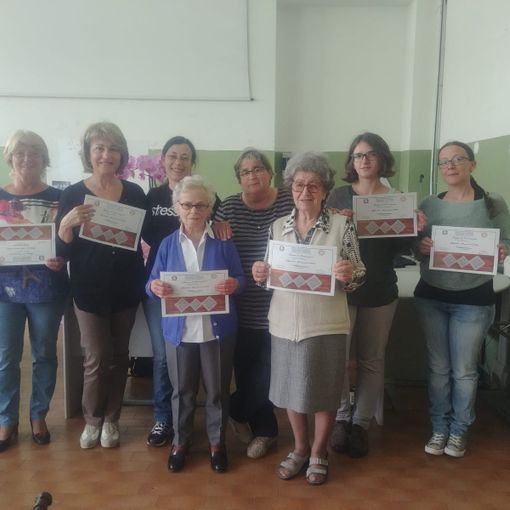 Grande soddisfazione per la chiusura del corso di puncetto all'IIS Lancia di Borgosesia
