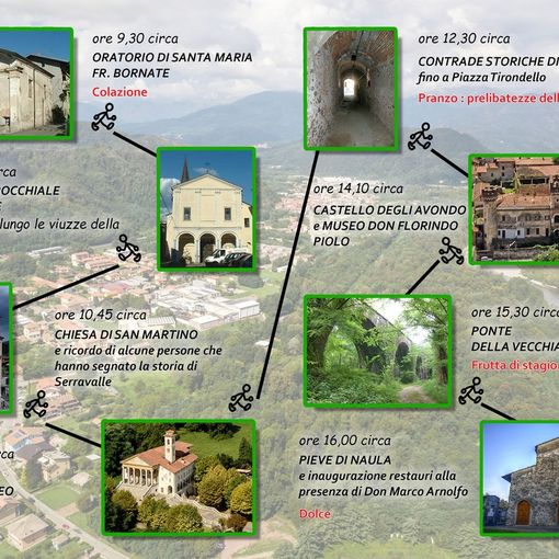 &quot;La Cultura in cammino&quot;, storia e prelibatezze tra le vie di Serravalle Sesia