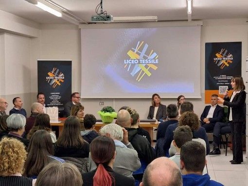 Valdilana, presentato il nuovo Liceo Scientifico delle Scienze Applicate con orientamento Tessile.