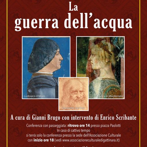 Incontro &quot;La guerra dell'acqua&quot; all'Associazione Culturale di Gattinara