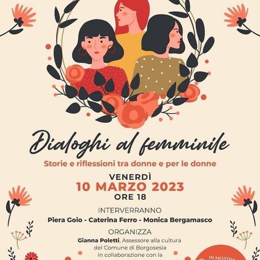&quot;Dialoghi al femminile&quot; in biblioteca a Borgosesia