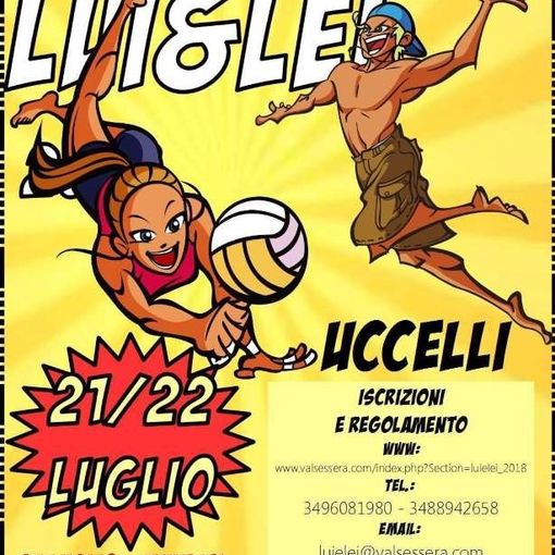 Torneo di Beach Volley LUI&amp;Lei 2018 ad Uccelli