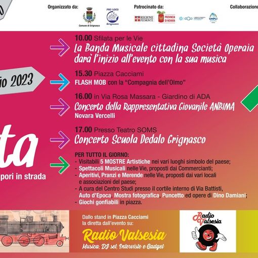 Vie in festa a Grignasco