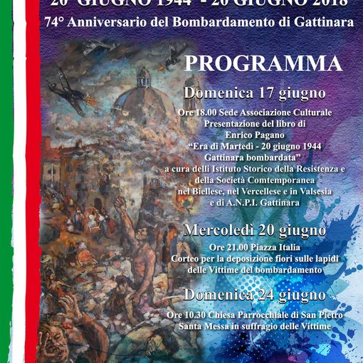 Presentazione volume &quot;Era di martedì. 20 giugno 1944. Gattinara bombardata&quot; di Enrico Pagano
