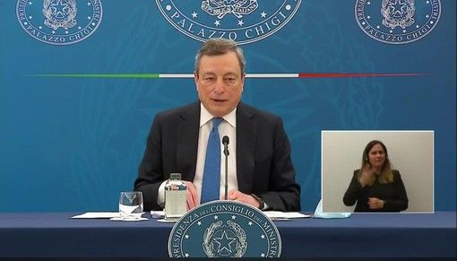 Mottarone, il cordoglio del Premier Draghi