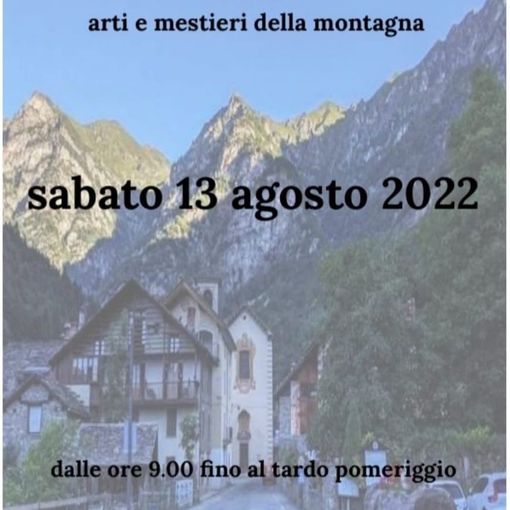 Mollia: Arriva l'evento dell'estate con la fiera arti e mestieri della montagna