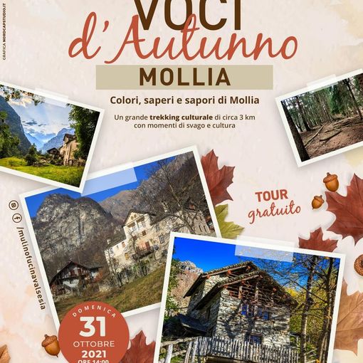 “Voci d’Autunno” un maxi tour che coniuga il trekking alla cultura