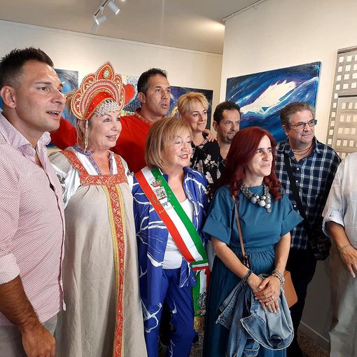 Gattinara: Inaugurata la Mostra Personale di Svetlana Borisova