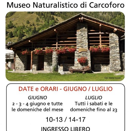 Apertura Museo Naturalistico di Carcoforo
