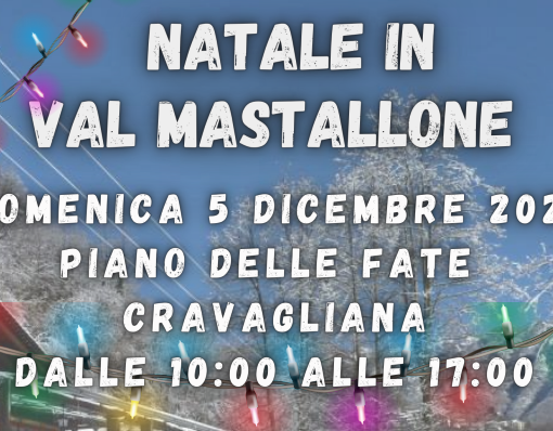 Cravagliana, domenica 5 dicembre è Natale in Val Mastallone