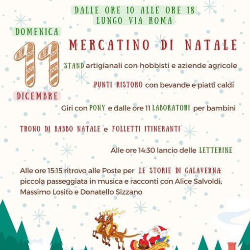 A Valduggia arrivano i mercatini di Natale