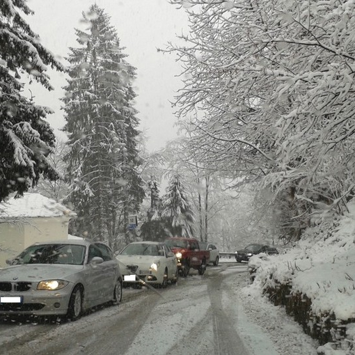 Maltempo in Piemonte, nel pomeriggio e stasera nevicate fino a quote basse (foto di repertorio)