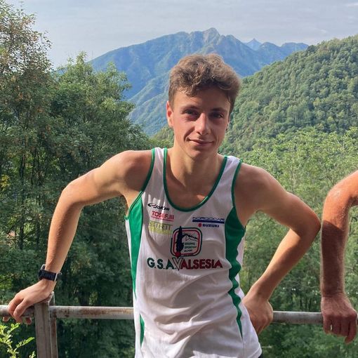 Il giovane valsesiano Nicolò Lora Moretto ai mondiali di corsa in montagna