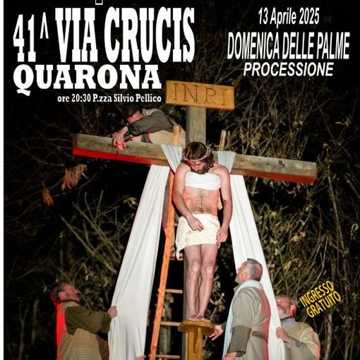 41° edizione della Via Crucis di Quarona