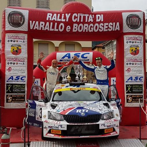 Il 10° Rally Varallo-Borgosesia e’ dei biellesi Pinzano-Zegna
