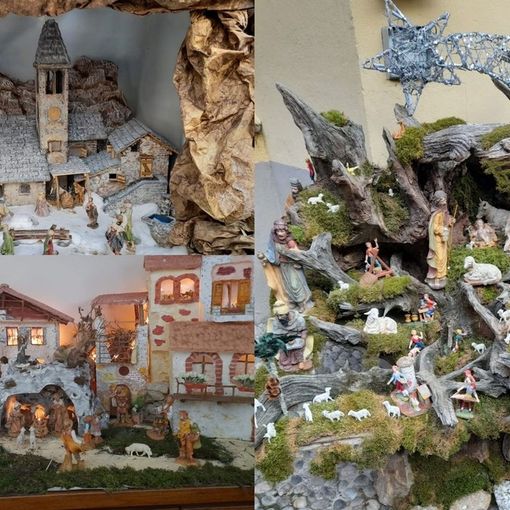 Postua, lo spettacolo del “paese dei presepi” FOTO