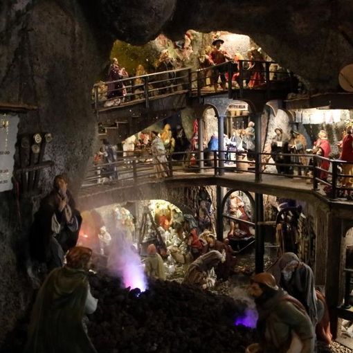 Presepe Divina Provvidenza a Borgosesia Foto e video di Federico Zancaner
