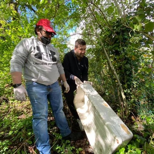 Borgosesia: Raccolti 500 Kg di rifiuti da un piccolo esercito di volontari FOTO