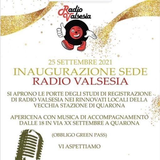 A Quarona la vecchia stazione si trasforma nella nuova sede di Radio Valsesia