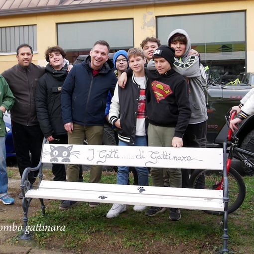 I ragazzi colorano Gattinara