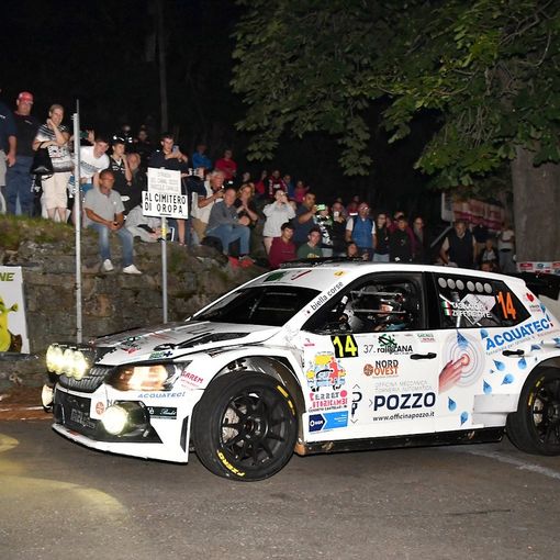 Rally Lana, 10° posto per Tasinato, Foto Alquati e Walter Ballario