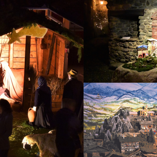 A Biella ‘prendono vita’ il presepe meccanico di Callabiana, quello gigante di Marchetto e i 300 presepi di Postua
