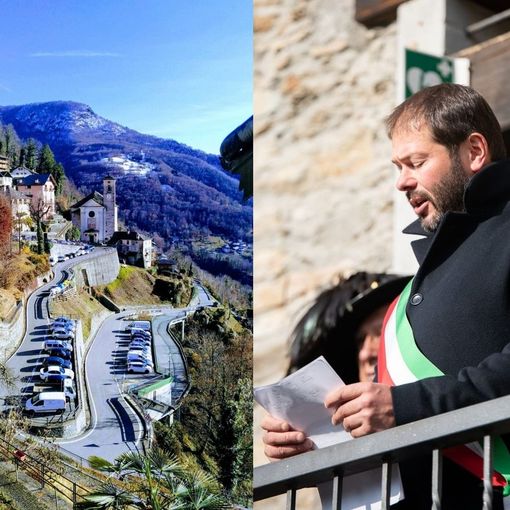 Il comune di Rossa e il sindaco Alex Rotta