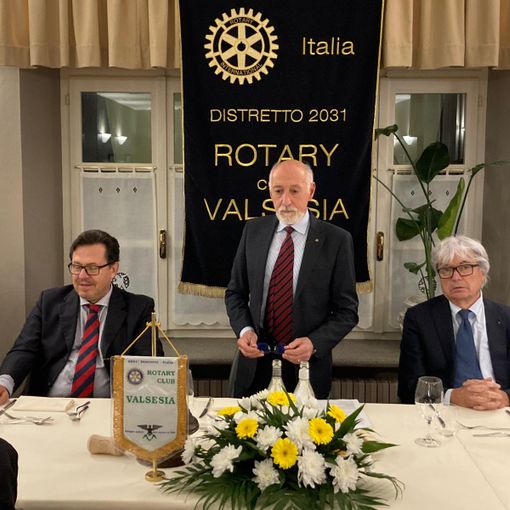 La serata del Rotary Club Valsesia.