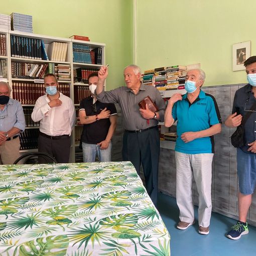Inaugurato il salone di lettura presso il Circolo ACLI di Aranco FOTO
