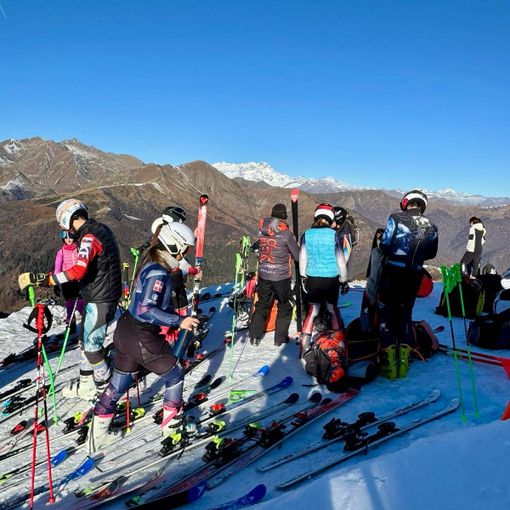 Proseguono gli allenamenti allo Ski Racing Center Oasi Zegna