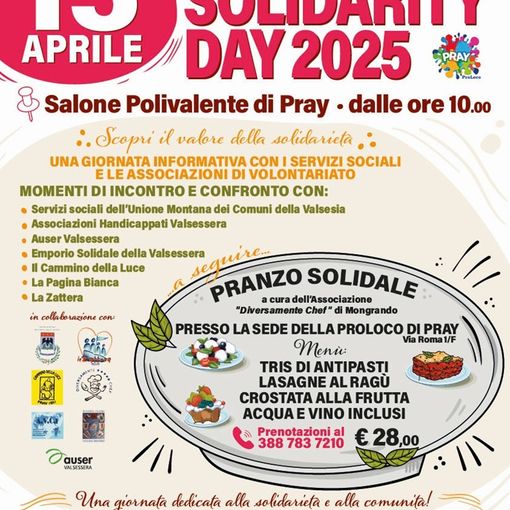 Valsessera: Pray organizza un weekend all’insegna della solidarietà e dell'inclusione.