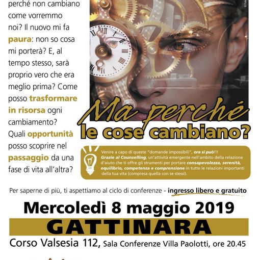 Ma perchè le cose cambiano? A Villa Paolotti, una serata per riflettere insieme sul cambiamento