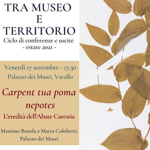 Tra museo e territorio giunge al suo ultimo appuntamento