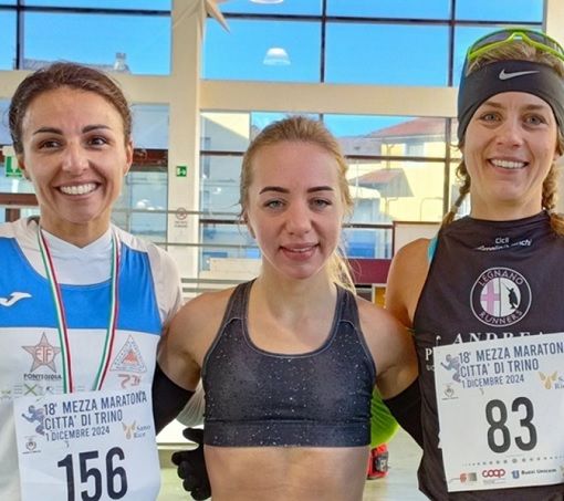 Mezza maratona e Trino che corre fanno il pieno di concorrenti