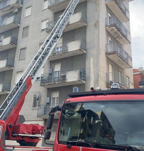 Il forte vento ha impegnato i Vigili del Fuoco in numerosi interventi