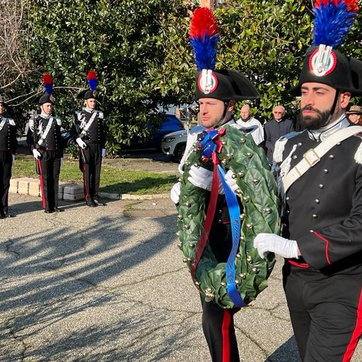 Commemorazione dell'Appuntato Salvatore Vinci, caduto in servizio nel 1989