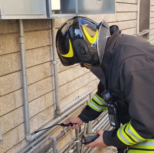 Crevacuore, auto finisce contro una tubatura del gas (foto di repertorio)