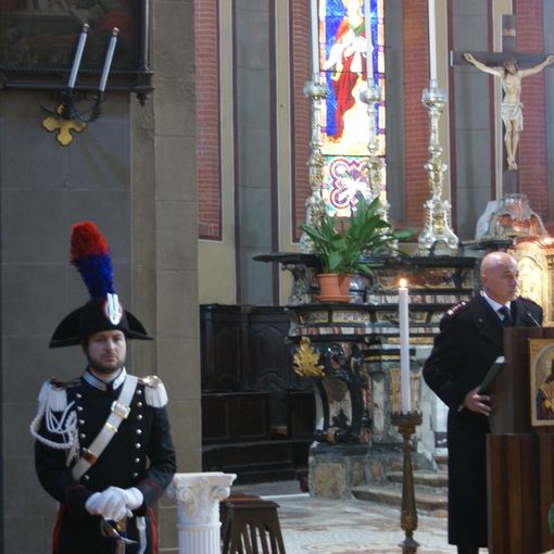 I militari dell'Arma alla celebrazione della Virgo Fidelis