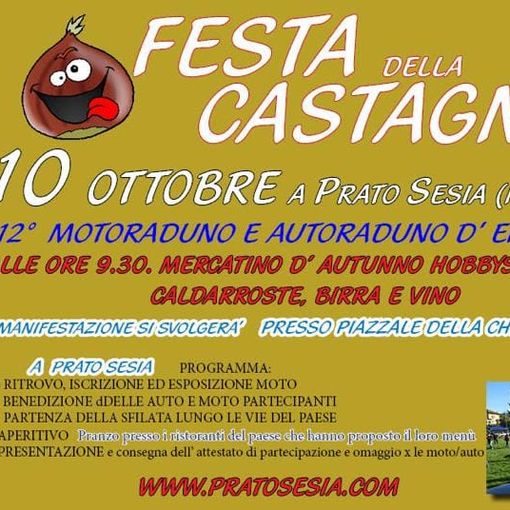 A Prato Sesia si festeggia tra caldarroste e auto d’epoca