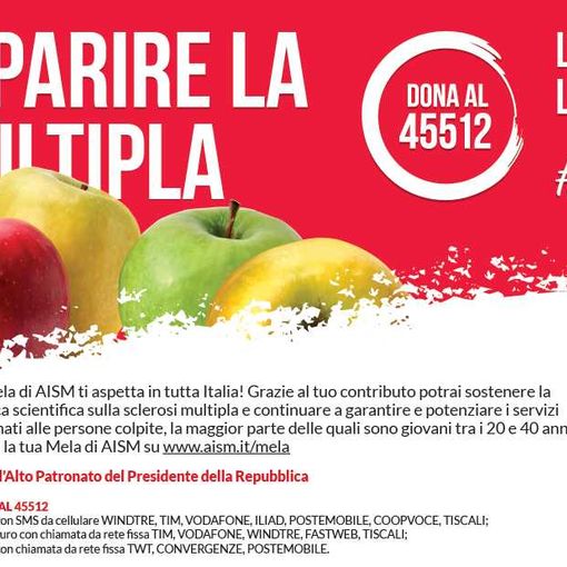 Il volantino dell'evento AISM