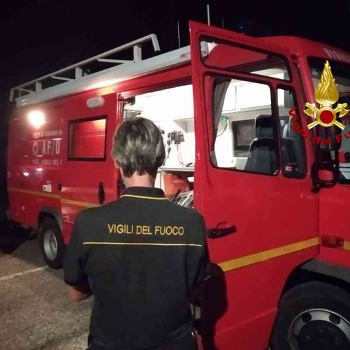 Anziano disperso a Scopello, le ricerche dei Vigili del Fuoco.