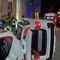 Da Vercelli: Auto finisce ribaltata. Soccorsi i due occupanti Da Vercelli: Auto finisce ribaltata. Soccorsi i due occupanti