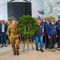 Adunata degli Alpini, cerimonia al Memoriale nel ricordo delle vittime del crollo del Ponte Morandi