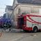 A fuoco un'abitazione abbandonata: intervengono i Vigili del Fuoco