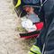 Dal Nord Ovest – A fuoco auto dopo l'incidente