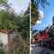 Pianta crolla su un'abitazione: intervengono i Vigli del Fuoco di Arona e Romagnano Sesia