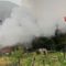 Rustico in fiamme, a Pray i Vigili del Fuoco evitano il peggio
